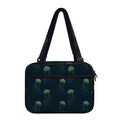 Zentangle Jellyfish Pattern Print Double Strap Bible Bag