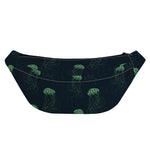 Zentangle Jellyfish Pattern Print Fanny Pack
