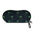 Zentangle Jellyfish Pattern Print Glasses Case