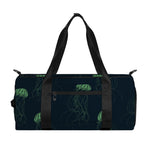 Zentangle Jellyfish Pattern Print Gym Bag