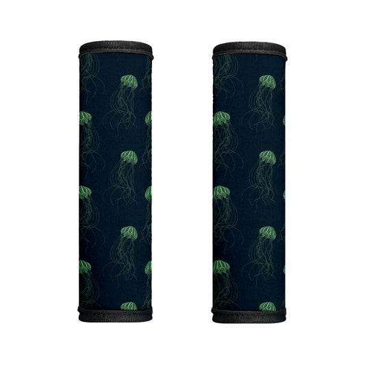 Zentangle Jellyfish Pattern Print Handle Covers