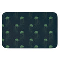 Zentangle Jellyfish Pattern Print Indoor Door Mat
