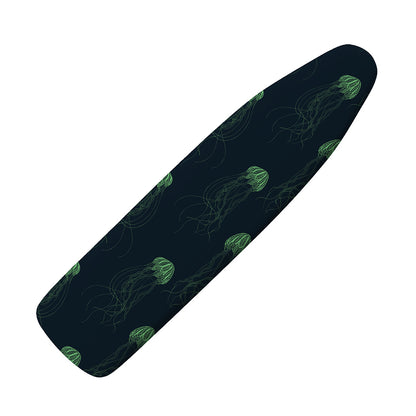 Zentangle Jellyfish Pattern Print Ironing Board Cover