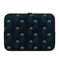 Zentangle Jellyfish Pattern Print Laptop Sleeve