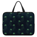 Zentangle Jellyfish Pattern Print Laptop Sleeve With Handle