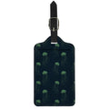 Zentangle Jellyfish Pattern Print Luggage Tag
