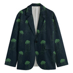 Zentangle Jellyfish Pattern Print Men's Blazer