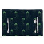 Zentangle Jellyfish Pattern Print Placemat
