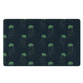 Zentangle Jellyfish Pattern Print Polyester Doormat