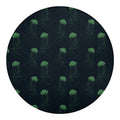 Zentangle Jellyfish Pattern Print Round Blanket