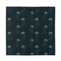 Zentangle Jellyfish Pattern Print Silk Bandana