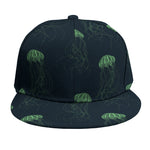 Zentangle Jellyfish Pattern Print Snapback Cap
