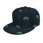 Zentangle Jellyfish Pattern Print Snapback Cap