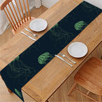 Zentangle Jellyfish Pattern Print Table Runner