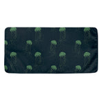 Zentangle Jellyfish Pattern Print Towel