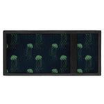 Zentangle Jellyfish Pattern Print Trifold Wallet