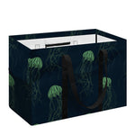 Zentangle Jellyfish Pattern Print Utility Tote Bag