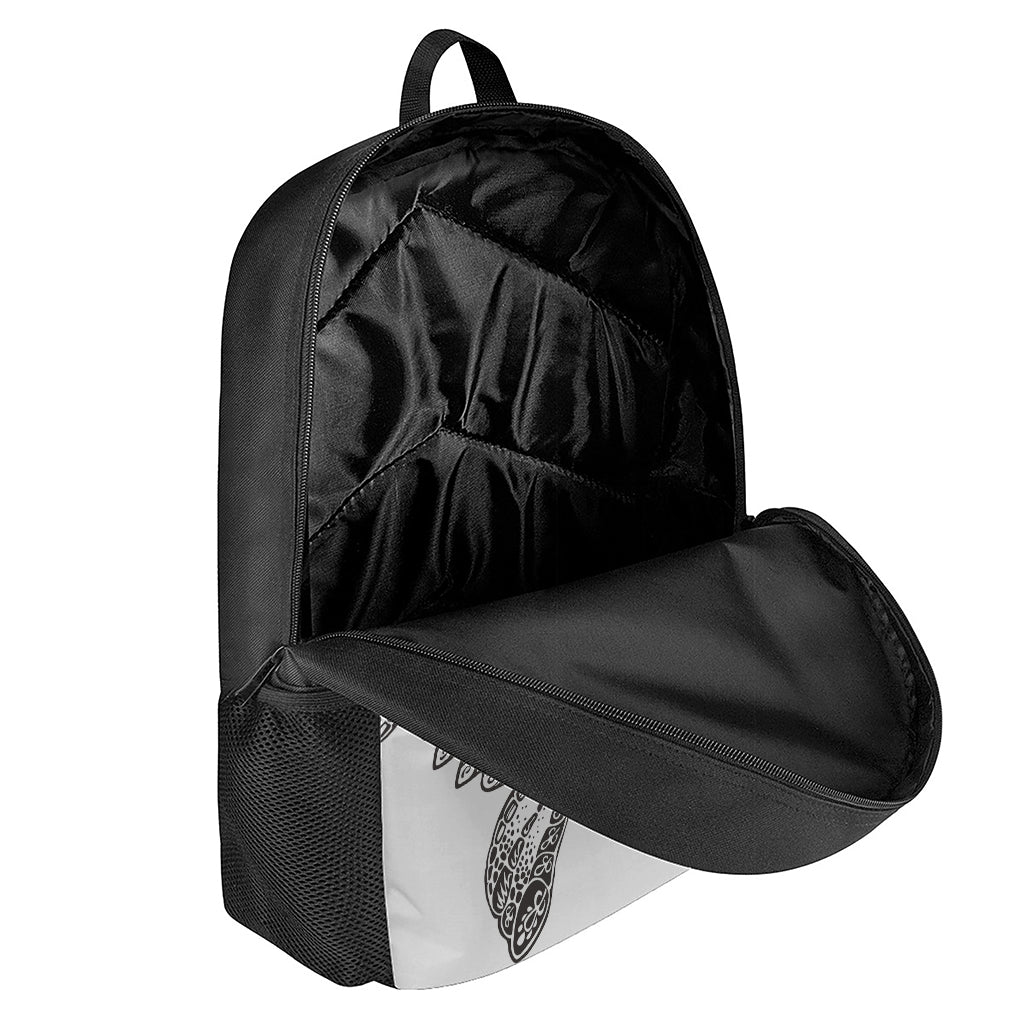 Zentangle Sea Turtle Print 17 Inch Backpack