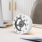Zentangle Sea Turtle Print Alarm Clock