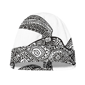 Zentangle Sea Turtle Print Beanie