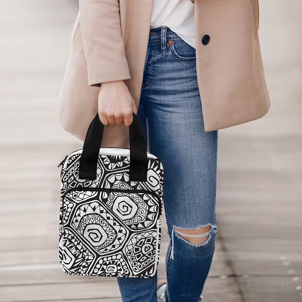 Zentangle Sea Turtle Print Bible Tote Bag