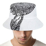 Zentangle Sea Turtle Print Bucket Hat