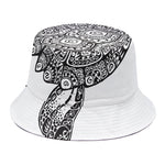 Zentangle Sea Turtle Print Bucket Hat