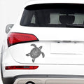 Zentangle Sea Turtle Print Car Sticker