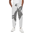 Zentangle Sea Turtle Print Cotton Sweatpants