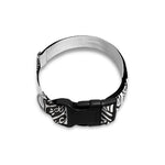 Zentangle Sea Turtle Print Dog Collar