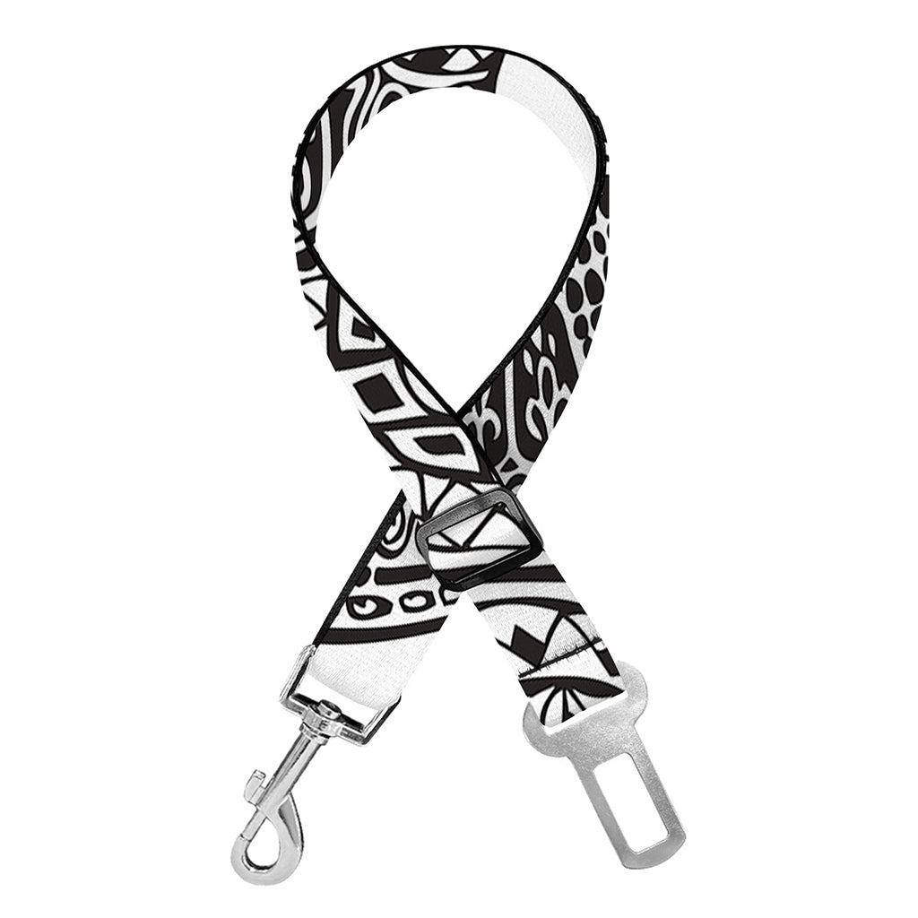 Zentangle Sea Turtle Print Dog Seat Belt
