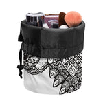Zentangle Sea Turtle Print Drawstring Makeup Bag