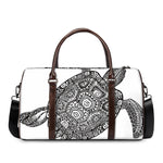 Zentangle Sea Turtle Print Duffle Bag