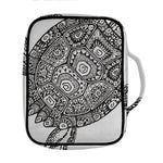 Zentangle Sea Turtle Print Front Pocket Bible Bag