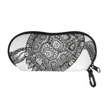 Zentangle Sea Turtle Print Glasses Case