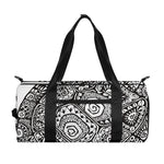 Zentangle Sea Turtle Print Gym Bag