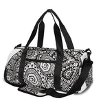 Zentangle Sea Turtle Print Gym Bag