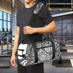 Zentangle Sea Turtle Print Gym Bag