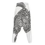 Zentangle Sea Turtle Print Hammer Pants