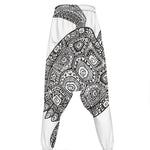 Zentangle Sea Turtle Print Hammer Pants