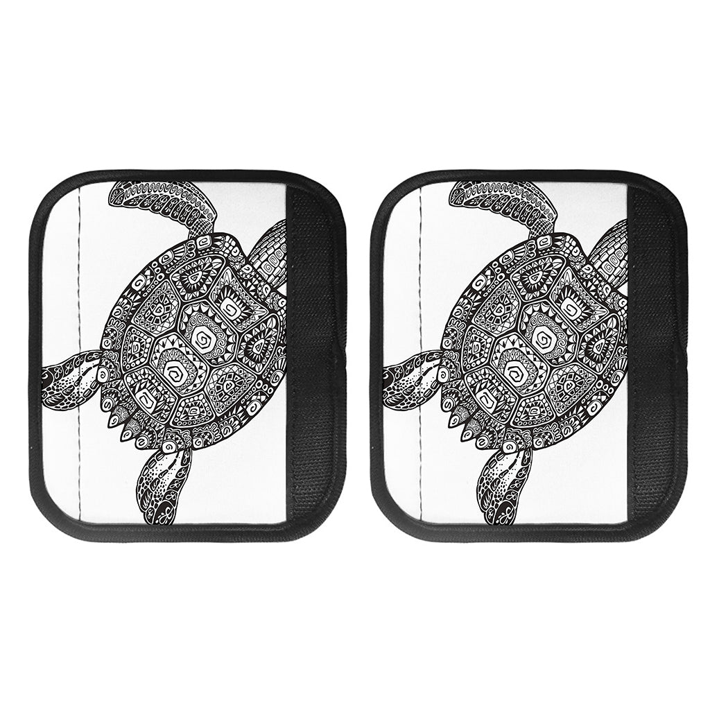 Zentangle Sea Turtle Print Handle Covers