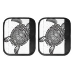 Zentangle Sea Turtle Print Handle Covers