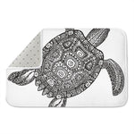 Zentangle Sea Turtle Print Indoor Door Mat