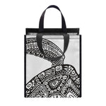 Zentangle Sea Turtle Print Insulated Lunch Tote