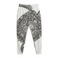 Zentangle Sea Turtle Print Jogger Pants