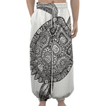 Zentangle Sea Turtle Print Lantern Pants