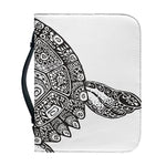 Zentangle Sea Turtle Print Leather Bible Cover