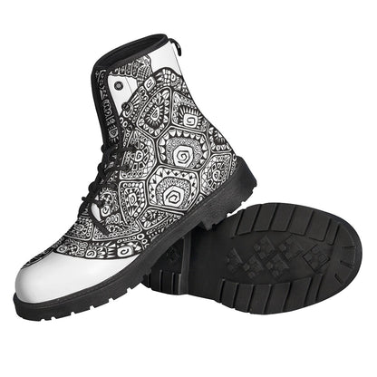 Zentangle Sea Turtle Print Backpack