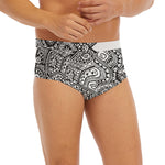 Zentangle Sea Turtle Print Men's Briefs