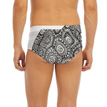 Zentangle Sea Turtle Print Men's Briefs